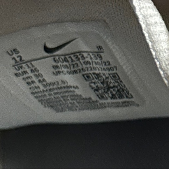 Men’s Nike Air Max Plus White Tennis Shoes • Size 12 • Good Condition No Box - Picture 13 of 13